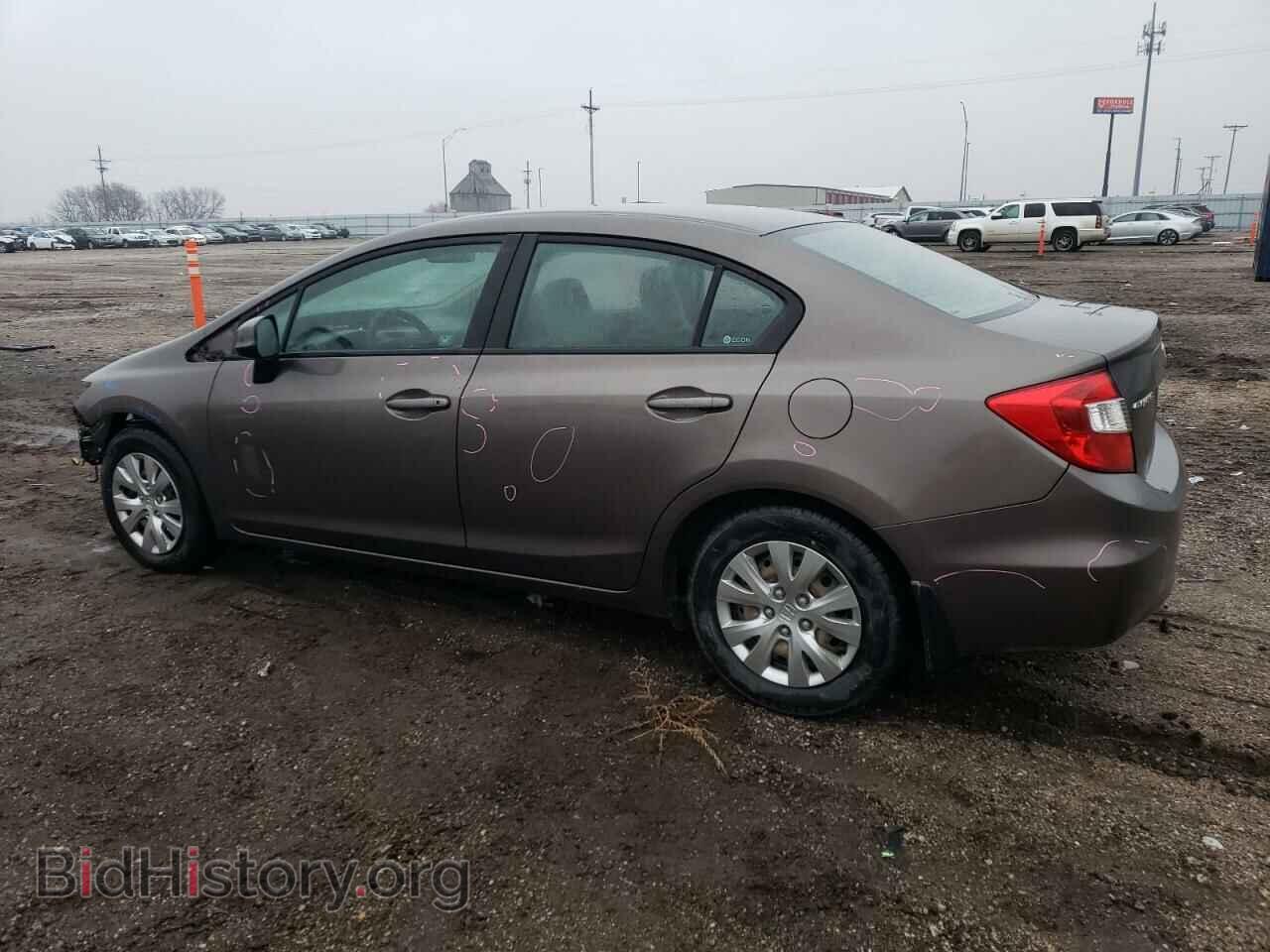 2012 HONDA CIVIC - VIN: 2HGFB2F56CH572775 - Фото 2