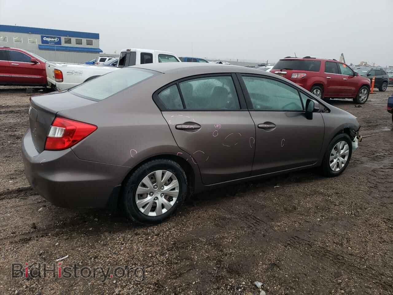 2012 HONDA CIVIC - VIN: 2HGFB2F56CH572775 - Фото 3