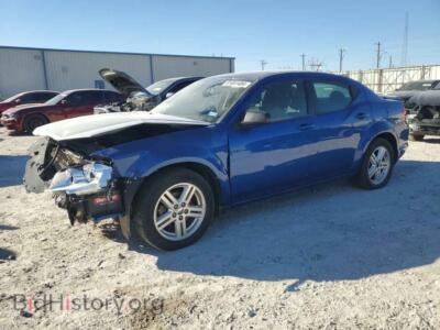 2013 Dodge AVENGER SE, blue — VIN 1C3CDZAG6DN582250, Copart