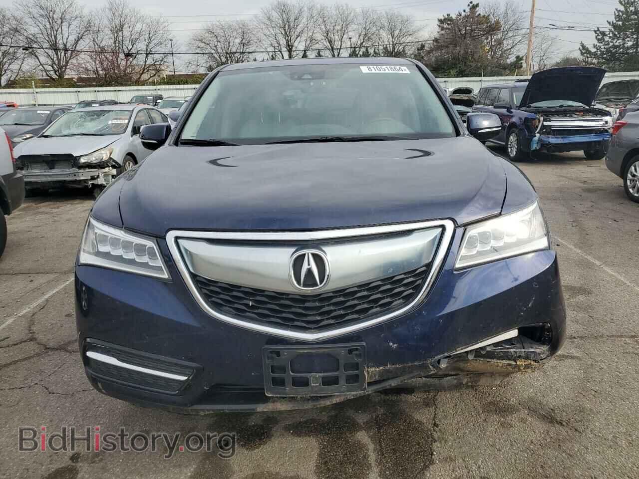 2016 ACURA MDX - VIN: 5FRYD4H62GB038377 - Фото 5