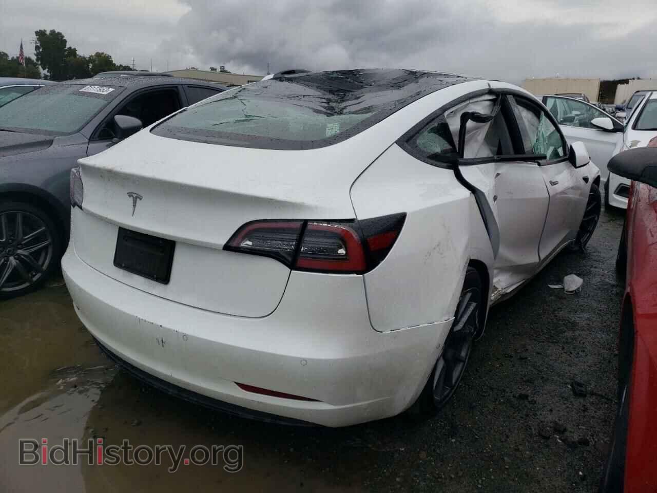 2021 TESLA MODEL 3 - VIN: 5YJ3E1EA4MF076429 - Фото 3