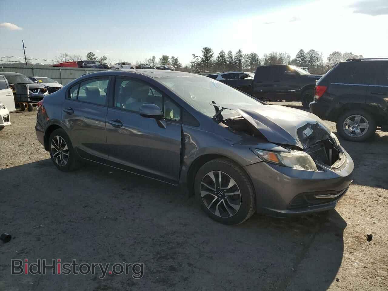 2013 HONDA CIVIC - VIN: 19XFB2F89DE286134 - Фото 4