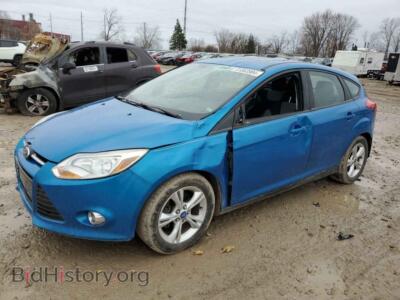 2012 Ford FOCUS SE, blue — VIN 1FAHP3K21CL216463, Copart
