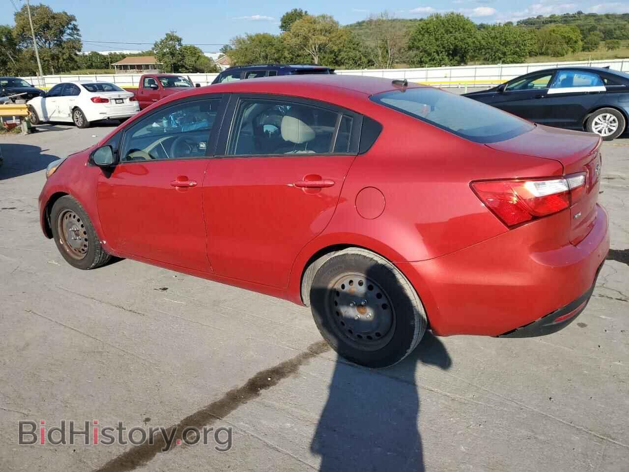 2014 KIA RIO - VIN: KNADM4A35E6323855 - Фото 2