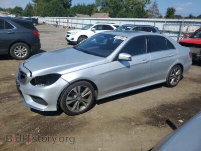2014 Mercedes-Benz E-CLASS 350 4MATIC, серебристый — VIN WDDHF8JB4EB060882, Copart