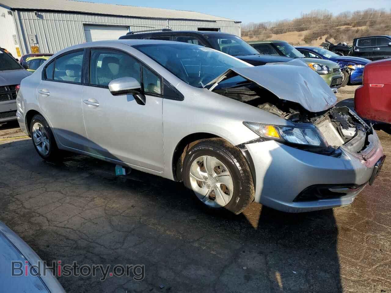 2014 HONDA CIVIC - VIN: 19XFB2F50EE037731 - Фото 4