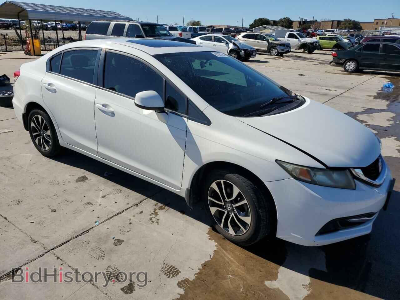 2013 HONDA CIVIC - VIN: 2HGFB2F81DH544071 - Фото 4