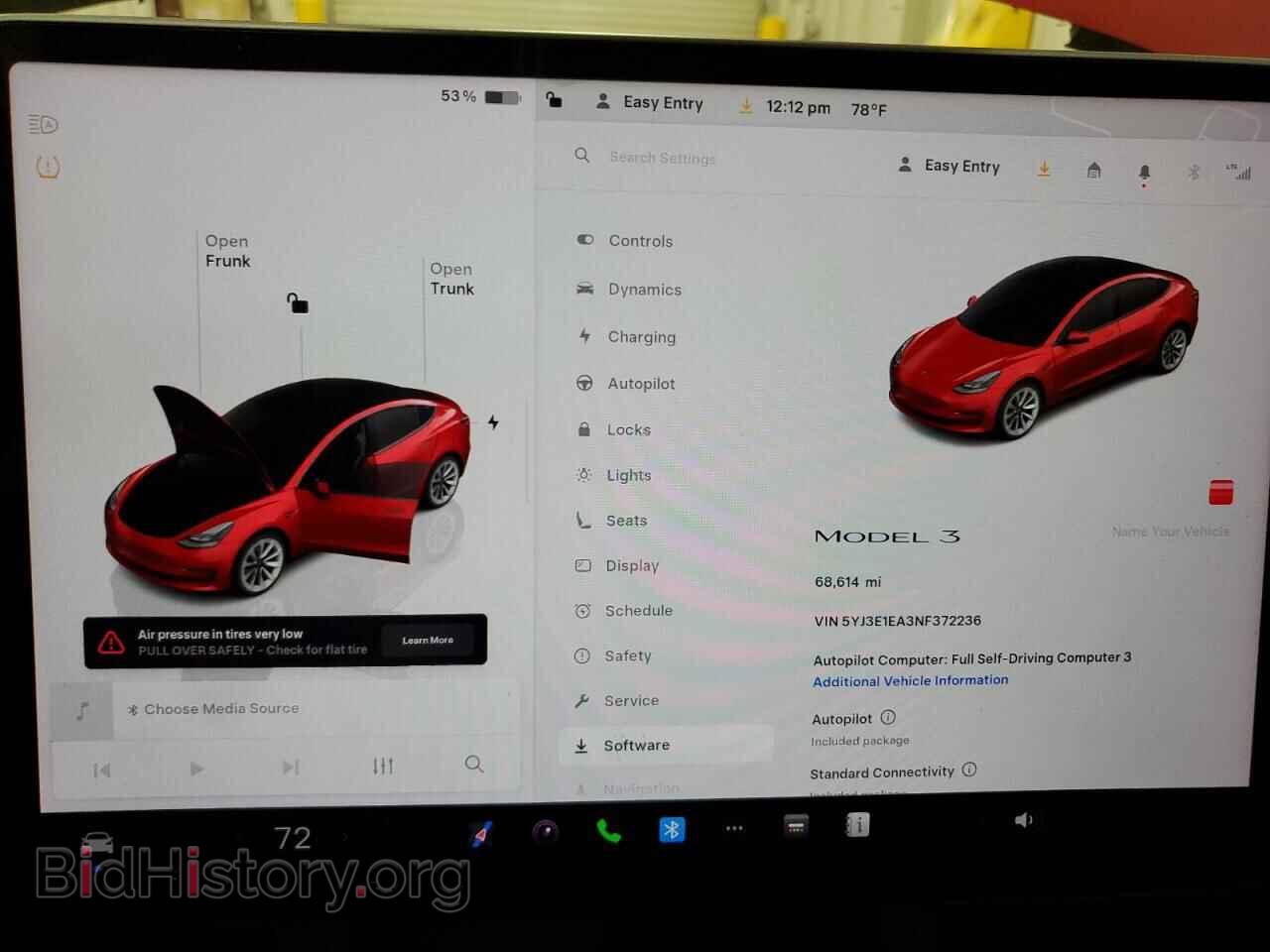 2022 TESLA MODEL 3 - VIN: 5YJ3E1EA3NF372236 - Photo 9