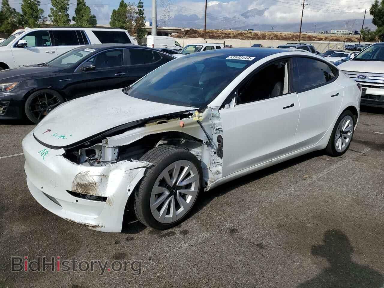 Фотография 5YJ3E1EB6MF002552 - TESLA MODEL 3 2021