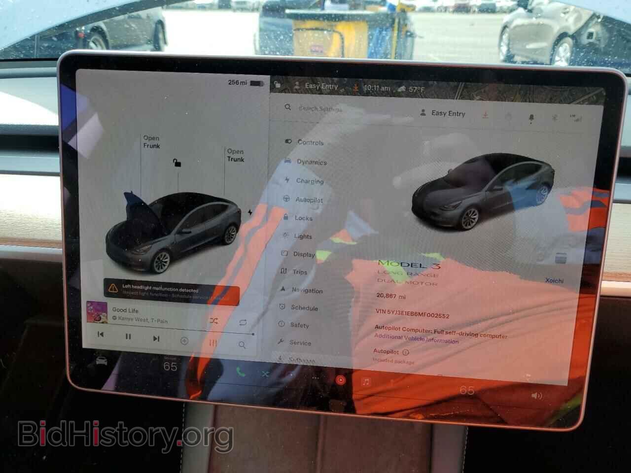 2021 TESLA MODEL 3 - VIN: 5YJ3E1EB6MF002552 - Photo 9