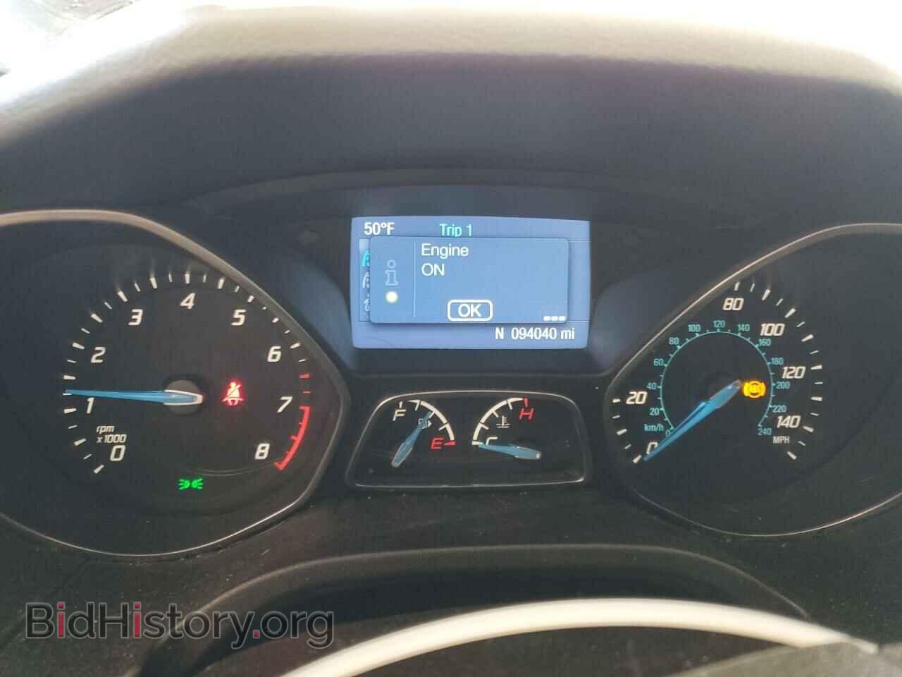 2014 FORD FOCUS - VIN: 1FADP3F22EL376282 - Фото 9