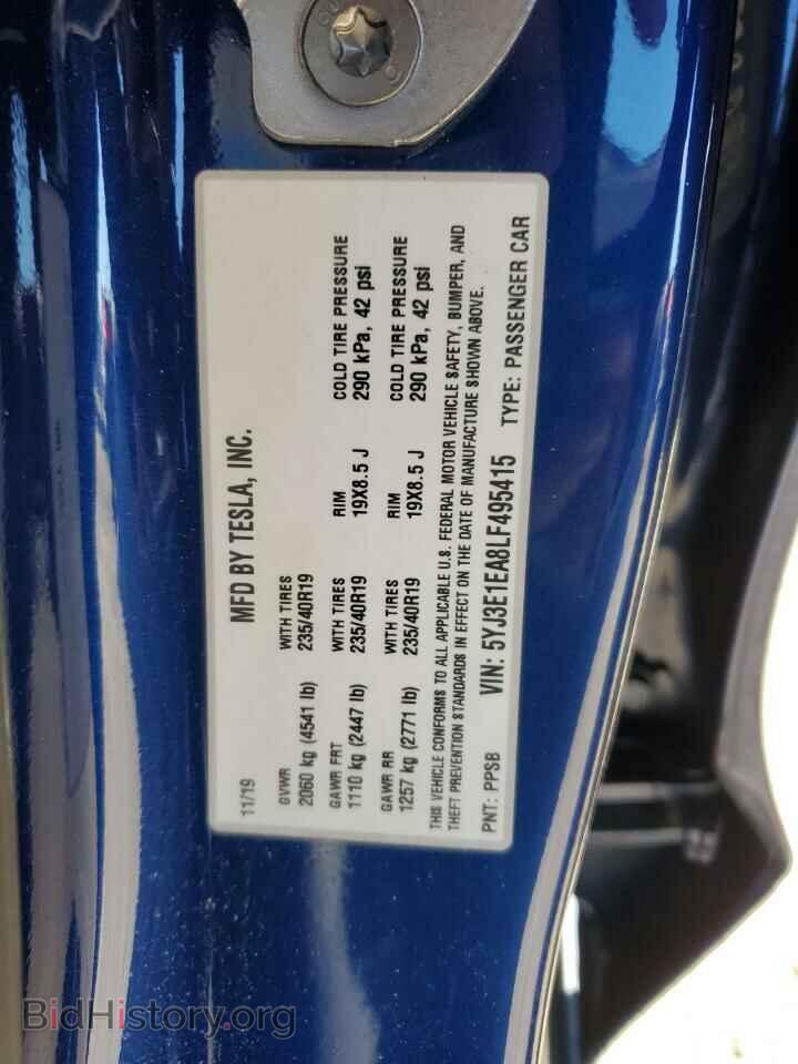 2020 TESLA MODEL 3 - VIN: 5YJ3E1EA8LF495415 - Photo 12