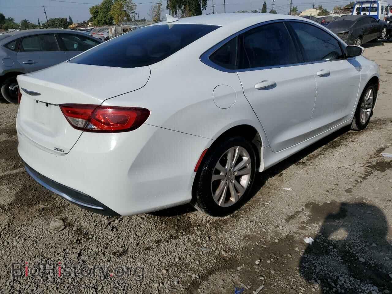 2015 CHRYSLER 200 - VIN: 1C3CCCAB8FN627437 - Фото 3