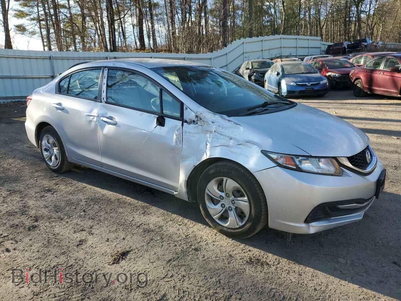 2013 HONDA CIVIC - VIN: 2HGFB2F54DH554213 - Фото 4