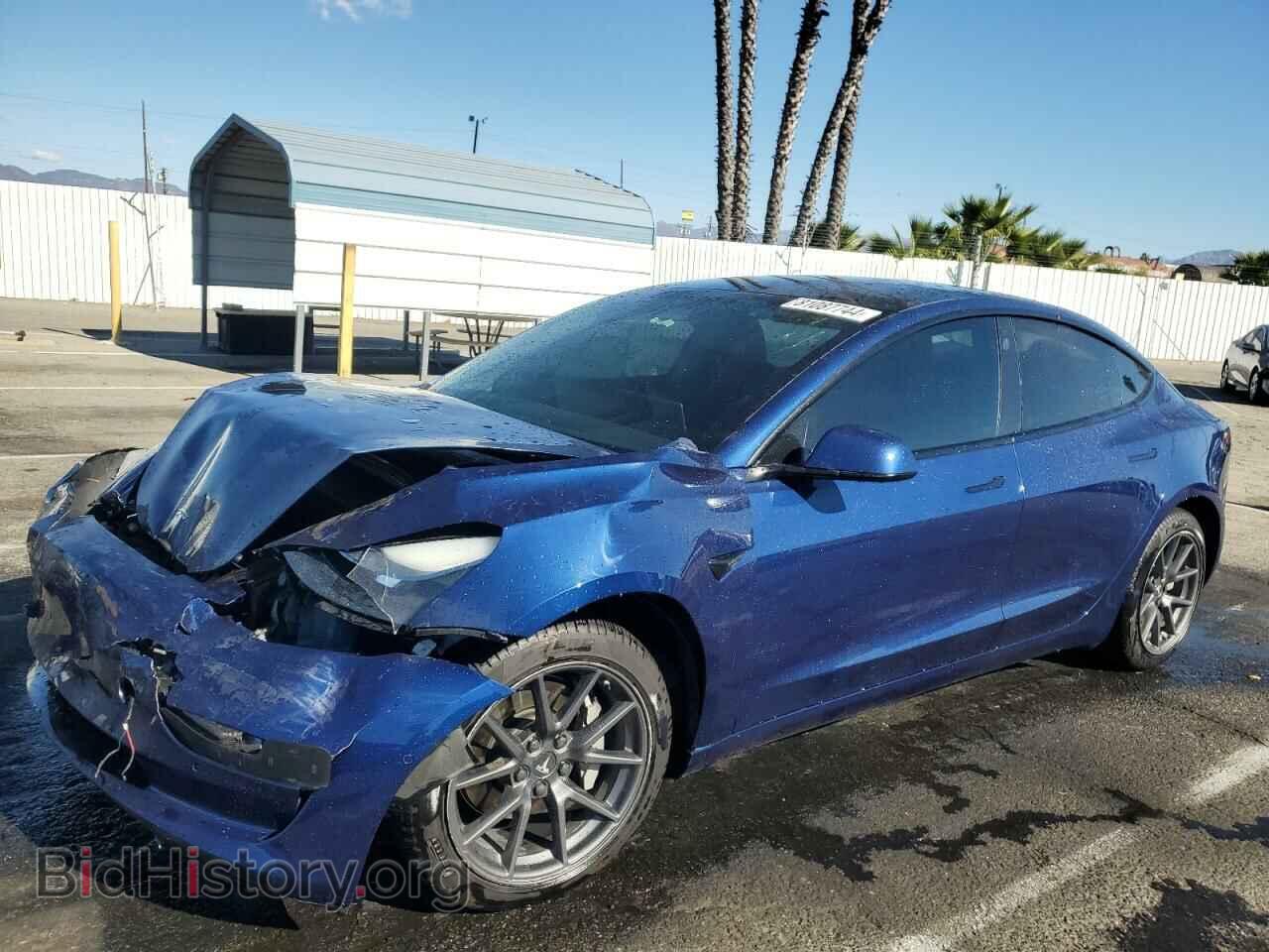 Photo 5YJ3E1EA8MF878868 - TESLA MODEL 3 2021