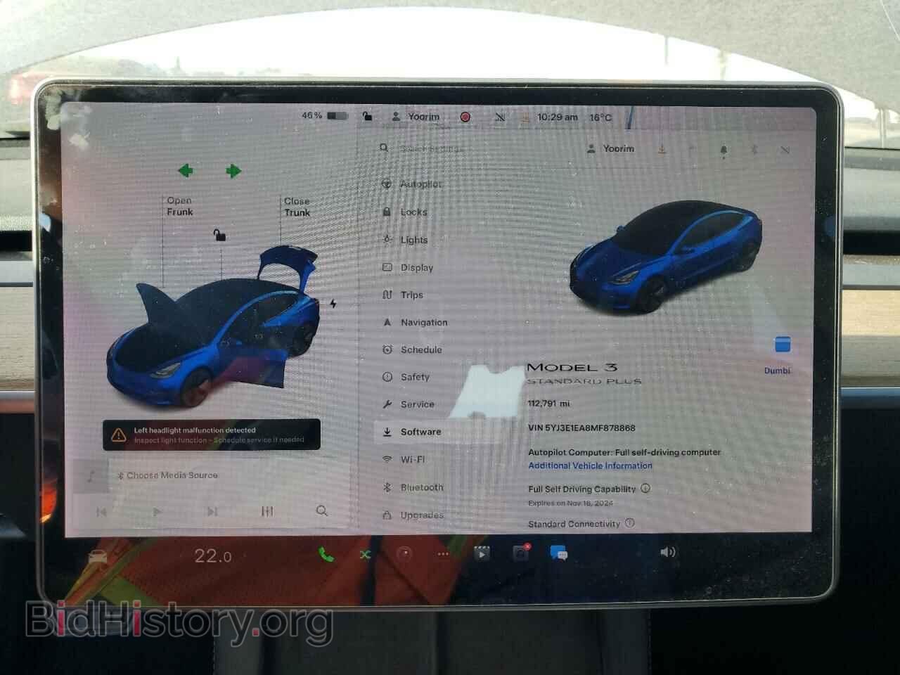 2021 TESLA MODEL 3 - VIN: 5YJ3E1EA8MF878868 - Photo 9