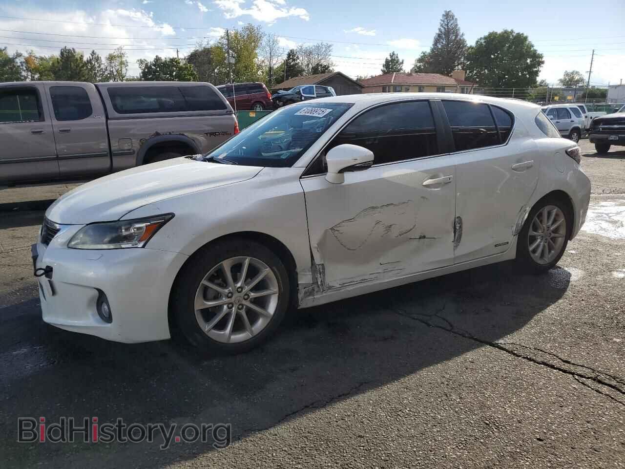 Photo JTHKD5BH0C2110311 - LEXUS CT 200 2012