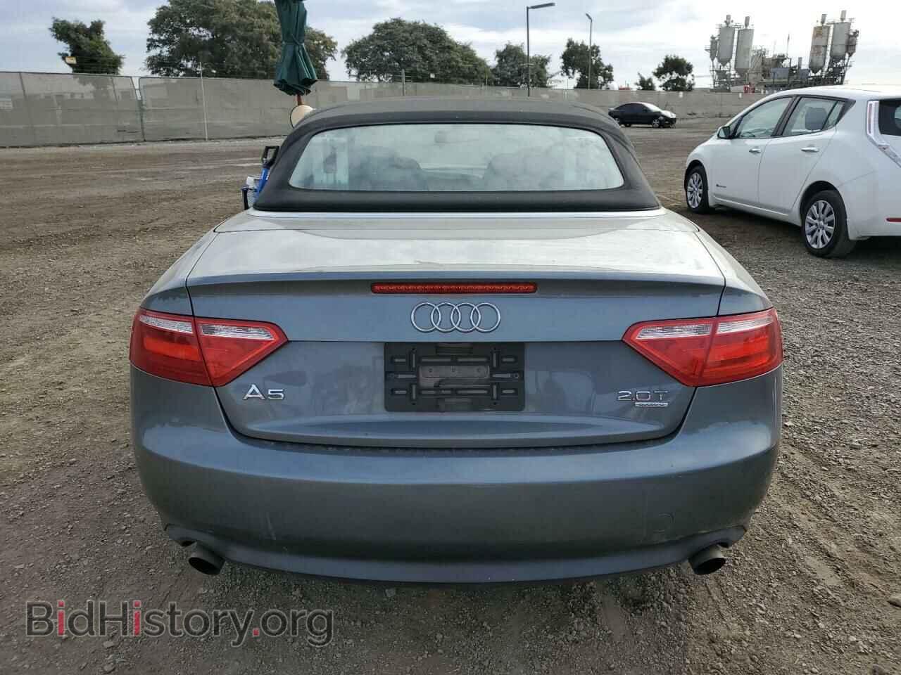 2012 AUDI A5 - VIN: WAUCFAFH9CN007418 - Фото 6