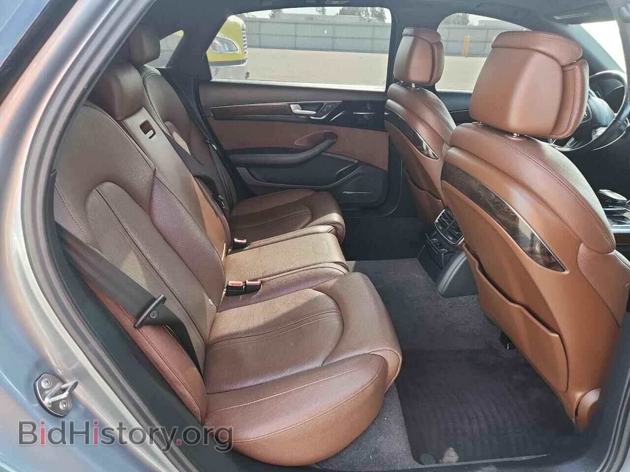 2014 AUDI A8 - VIN: WAURGAFD8EN006428 - Фото 10