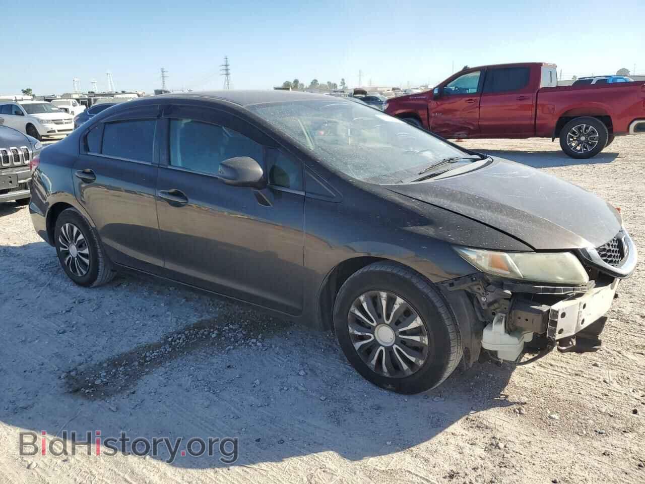 2013 HONDA CIVIC - VIN: 19XFB2F53DE006617 - Фото 4