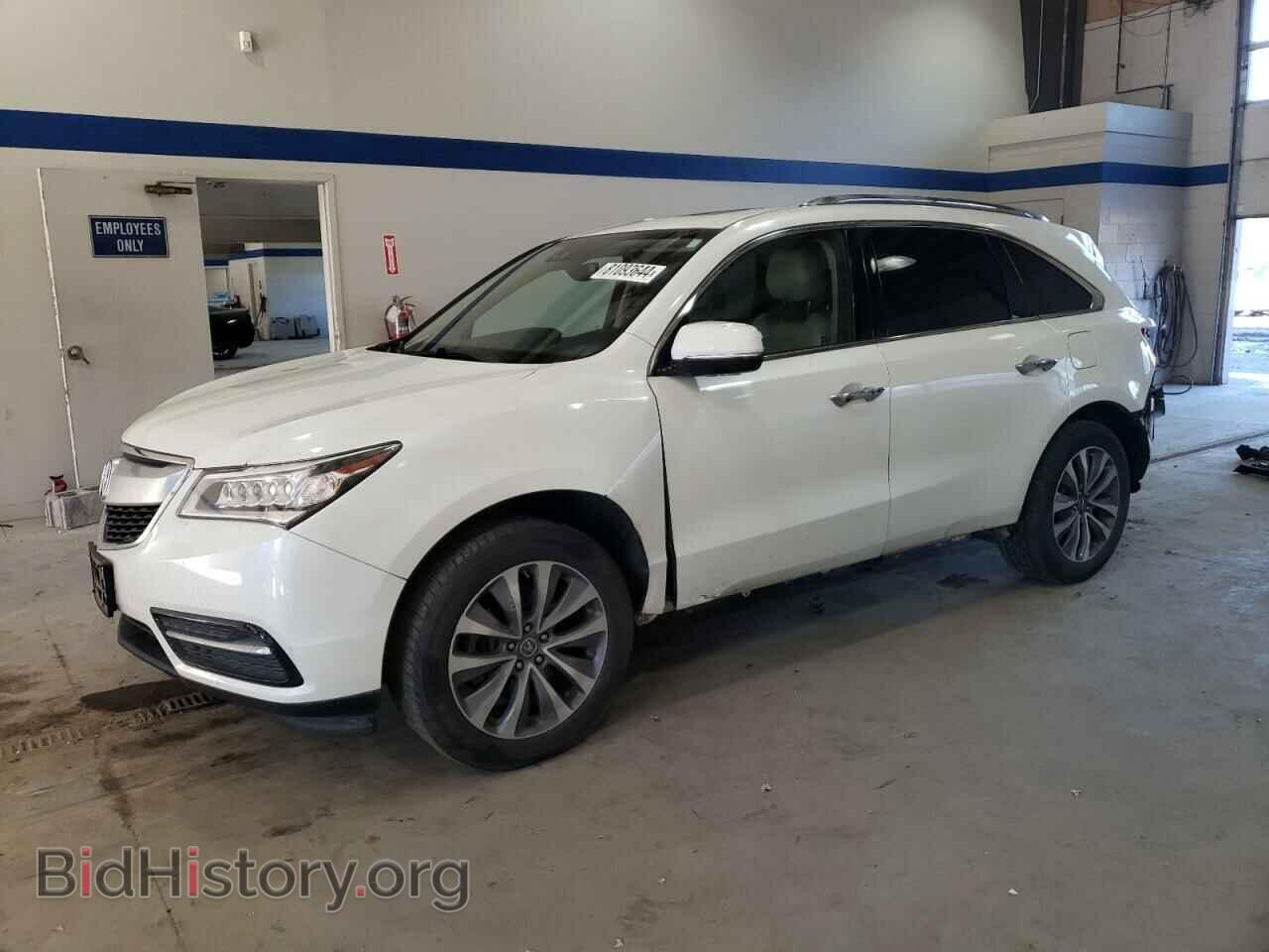 Фотография 5FRYD4H41GB008446 - ACURA MDX 2016