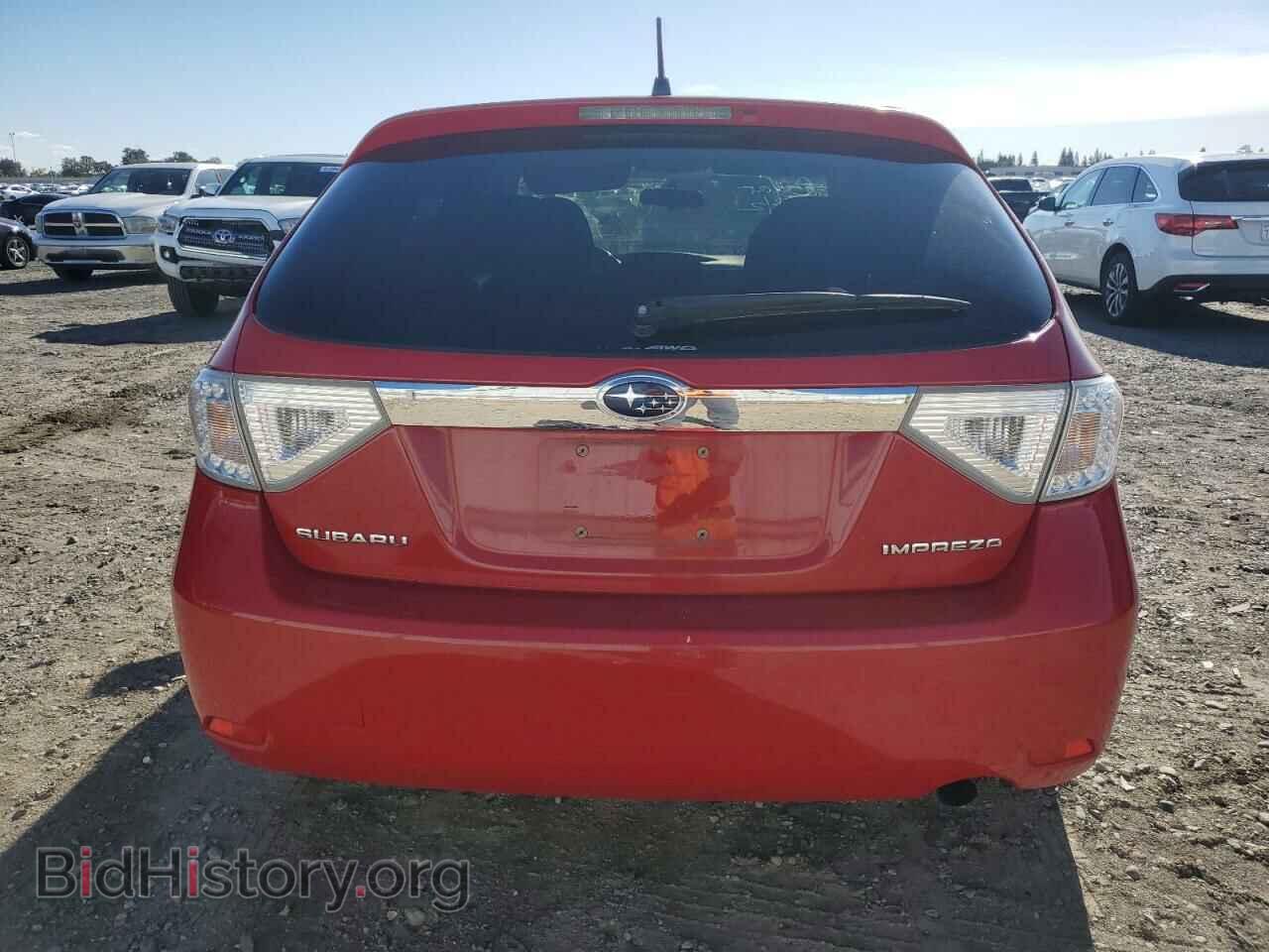 2009 SUBARU IMPREZA - VIN: JF1GH60669H810607 - Фото 6
