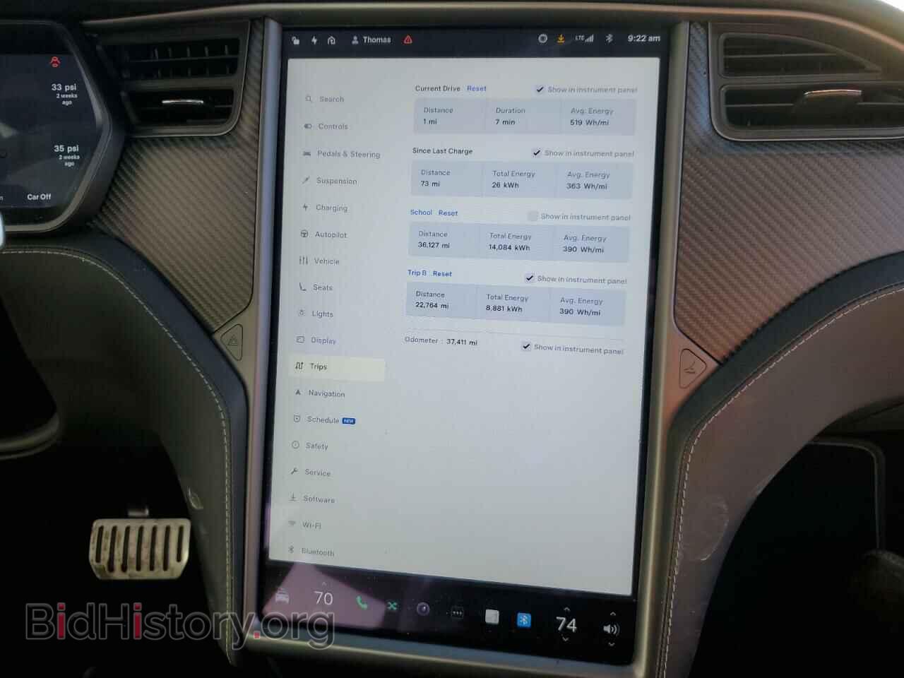 2021 TESLA MODEL X - VIN: 5YJXCBE44MF324718 - Photo 9