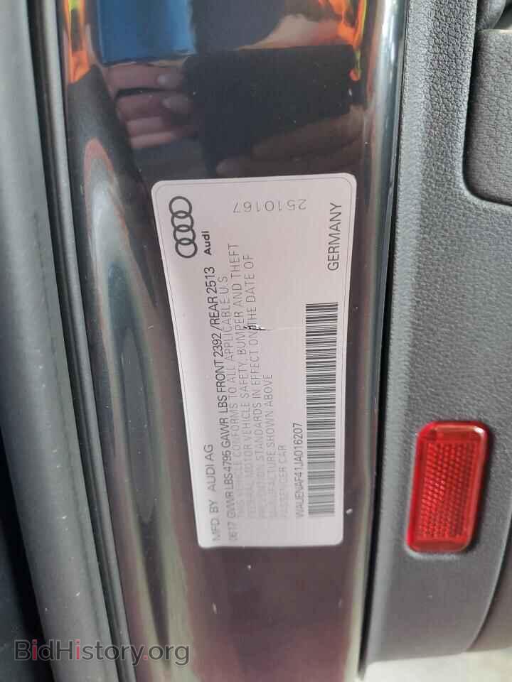 2018 AUDI A4 - VIN: WAUENAF41JA016207 - Фото 13
