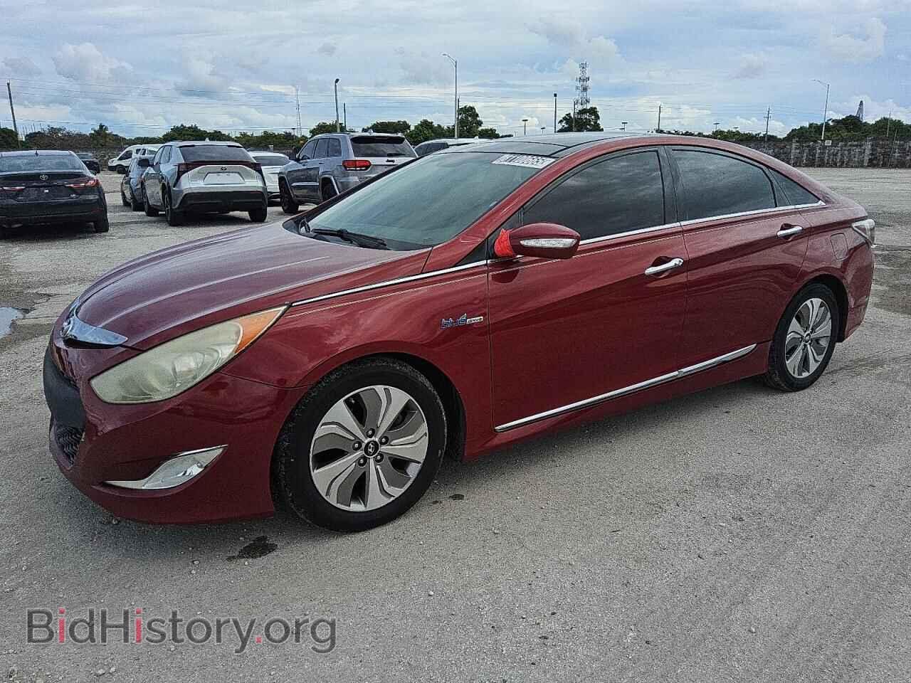 Photo KMHEC4A44DA067802 - HYUNDAI SONATA 2013
