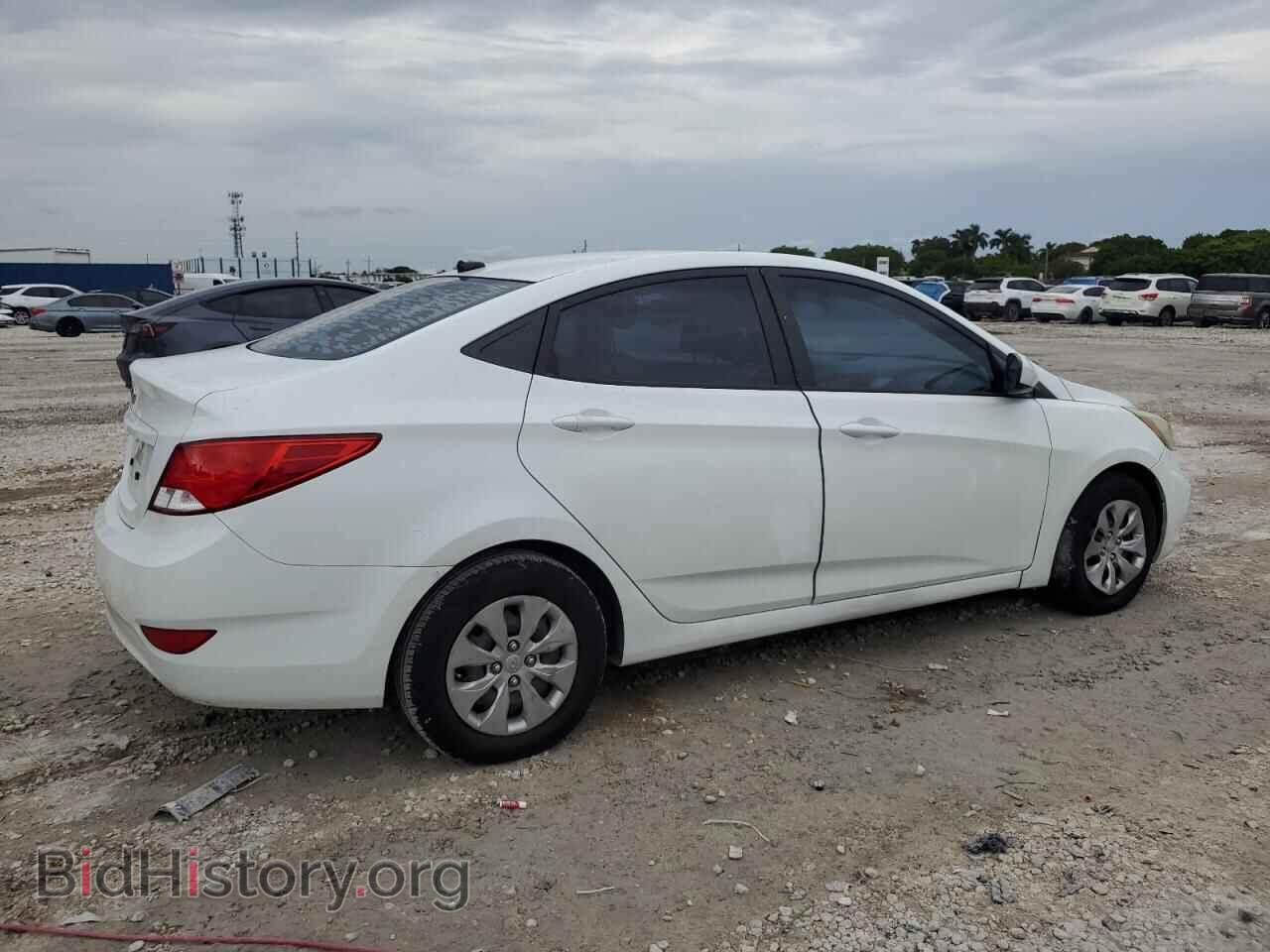 2016 HYUNDAI ACCENT - VIN: KMHCT4AE0GU993391 - Фото 3