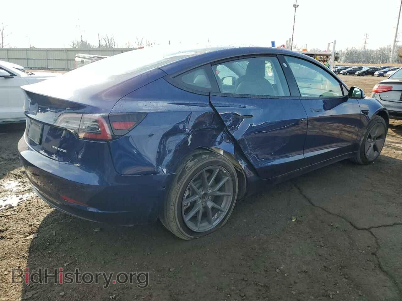 2022 TESLA MODEL 3 - VIN: 5YJ3E1EB7NF179984 - Photo 3