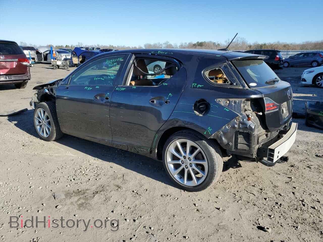 2011 LEXUS CT 200 - VIN: JTHKD5BH1B2031941 - Фото 2