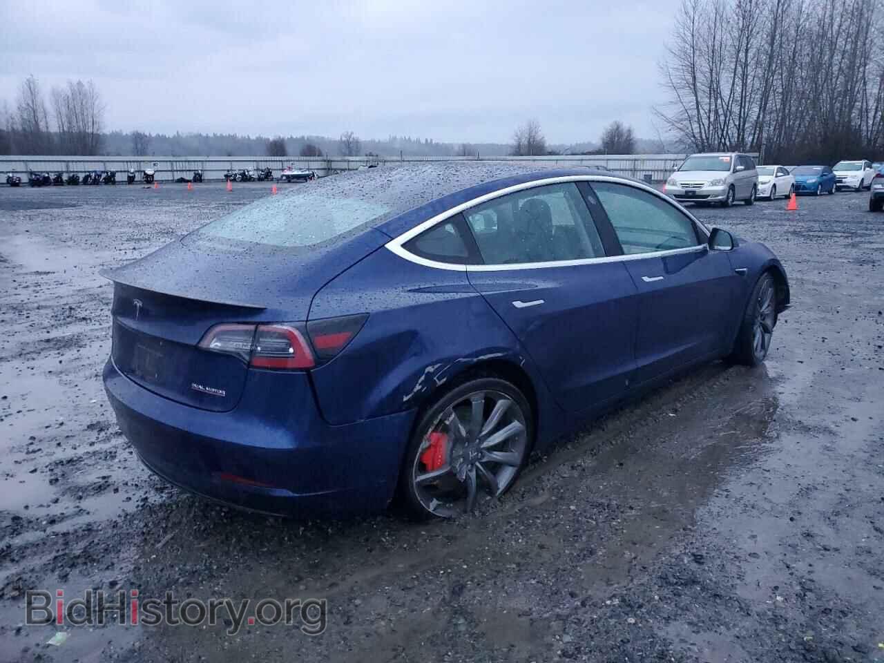 2018 TESLA MODEL 3 - VIN: 5YJ3E1EB2JF082590 - Фото 3
