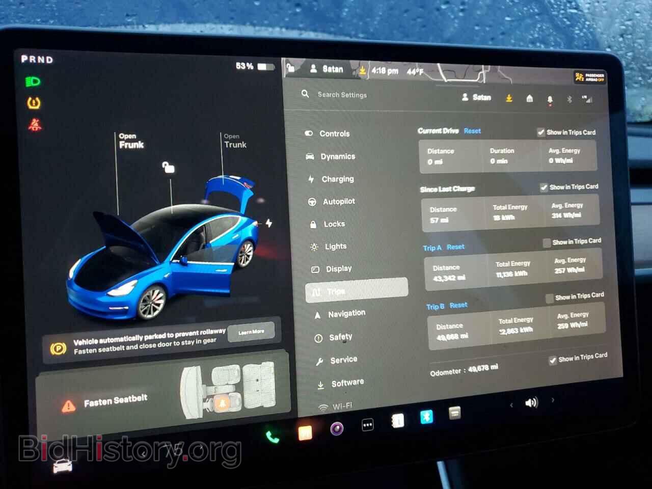 2018 TESLA MODEL 3 - VIN: 5YJ3E1EB2JF082590 - Фото 9