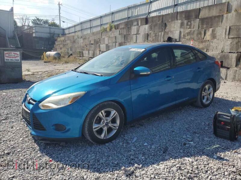 2014 Ford FOCUS SE (VIN 1FADP3F20EL428654) — фото 1 из 12, Copart, повреждение: передняя часть