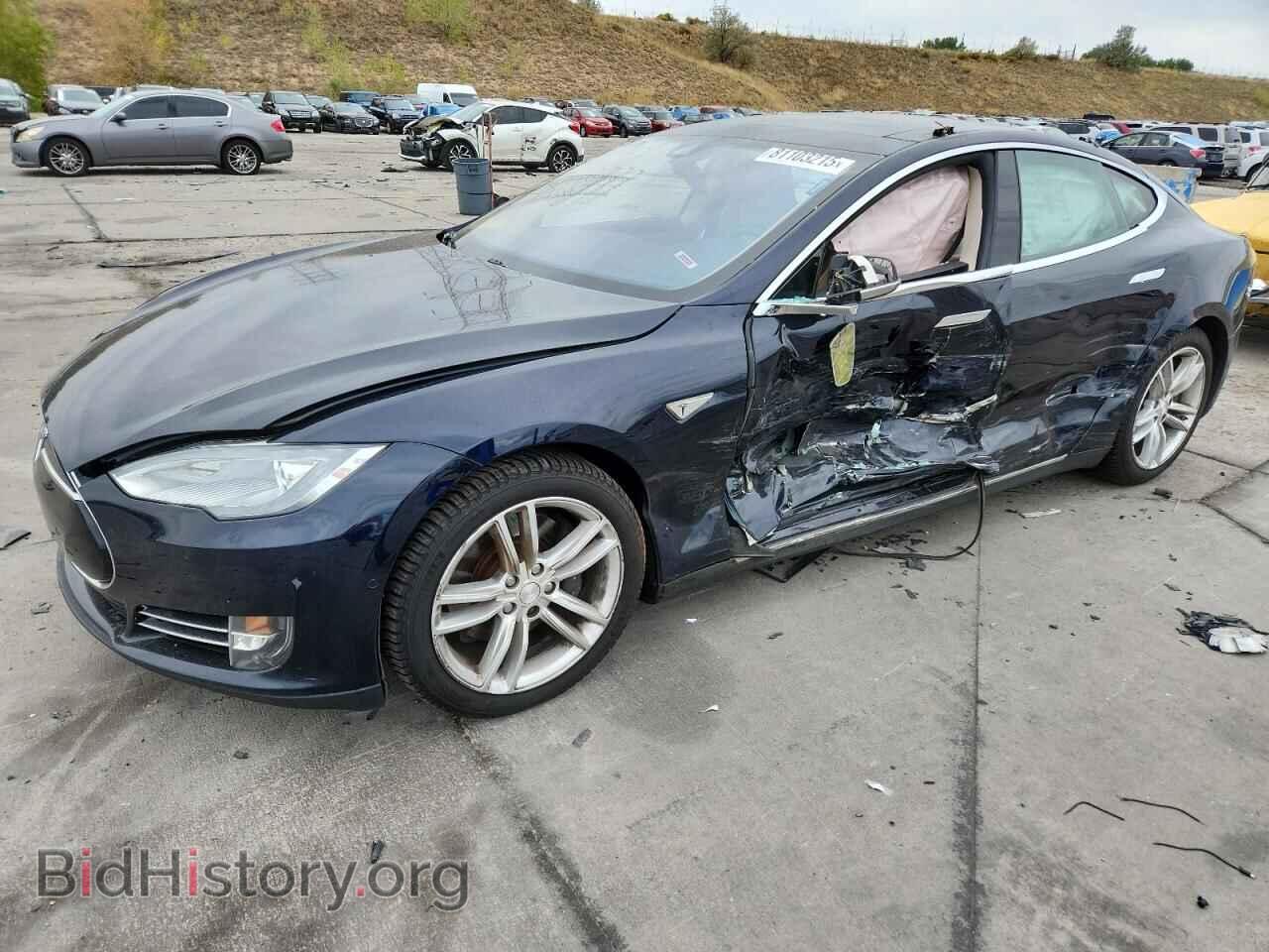Photo 5YJSA1S2XFF084476 - TESLA MODEL S 2015