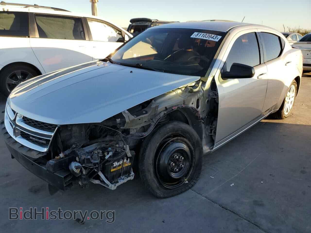 Photo 1C3CDZAB4CN128596 - DODGE AVENGER 2012