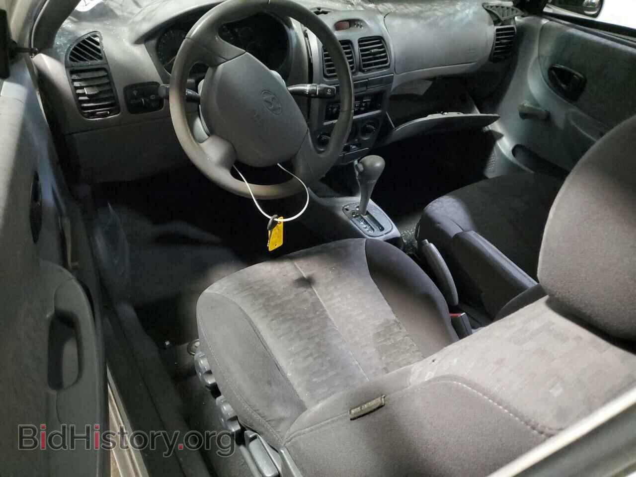 2005 HYUNDAI ACCENT - VIN: KMHCG35C55U346571 - Фото 8