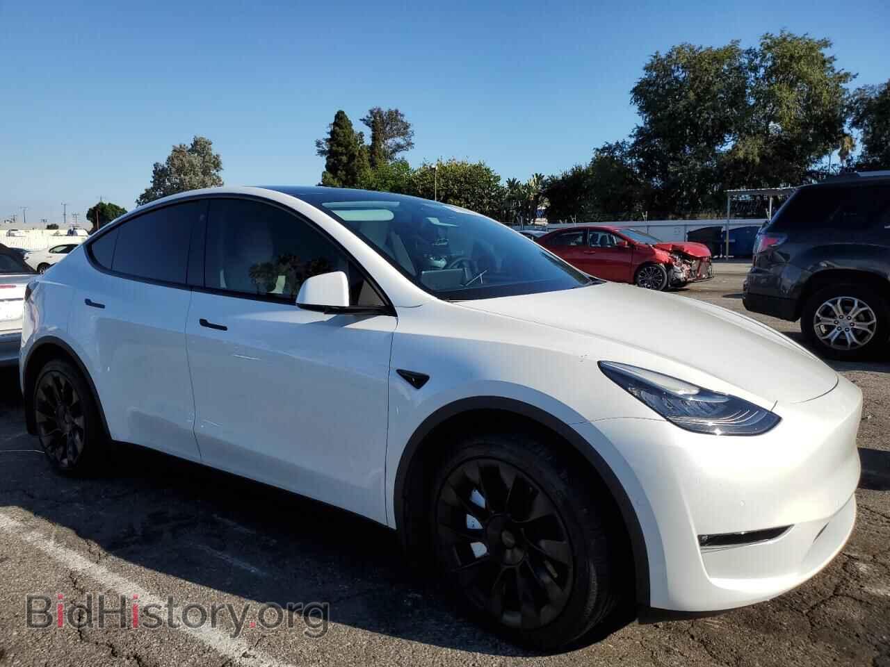 2022 TESLA MODEL Y - VIN: 7SAYGDEE7NF402622 - Фото 4