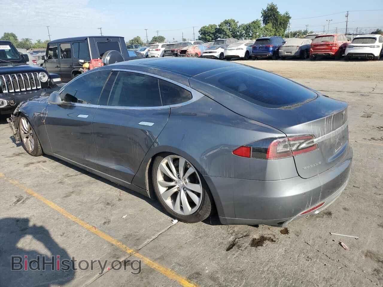 2014 TESLA MODEL S - VIN: 5YJSA1H15EFP37700 - Photo 2