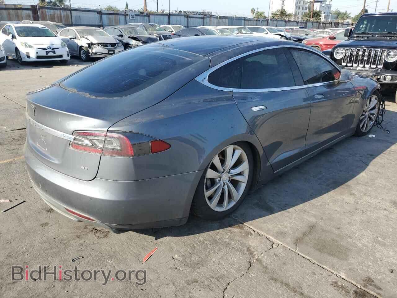 2014 TESLA MODEL S - VIN: 5YJSA1H15EFP37700 - Photo 3