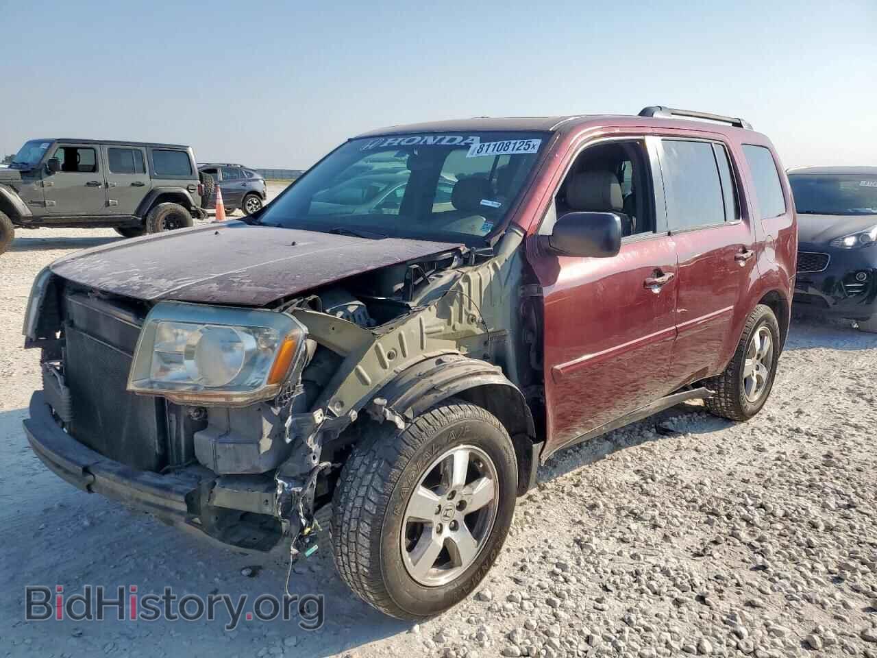 Photo 5FNYF3H55BB037407 - HONDA PILOT 2011