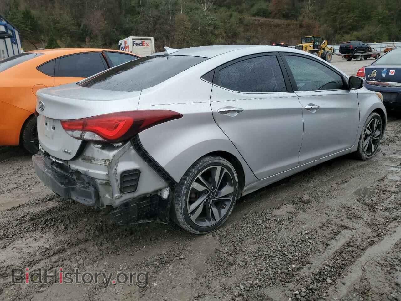 2014 HYUNDAI ELANTRA - VIN: KMHDH4AE7EU033083 - Фото 3