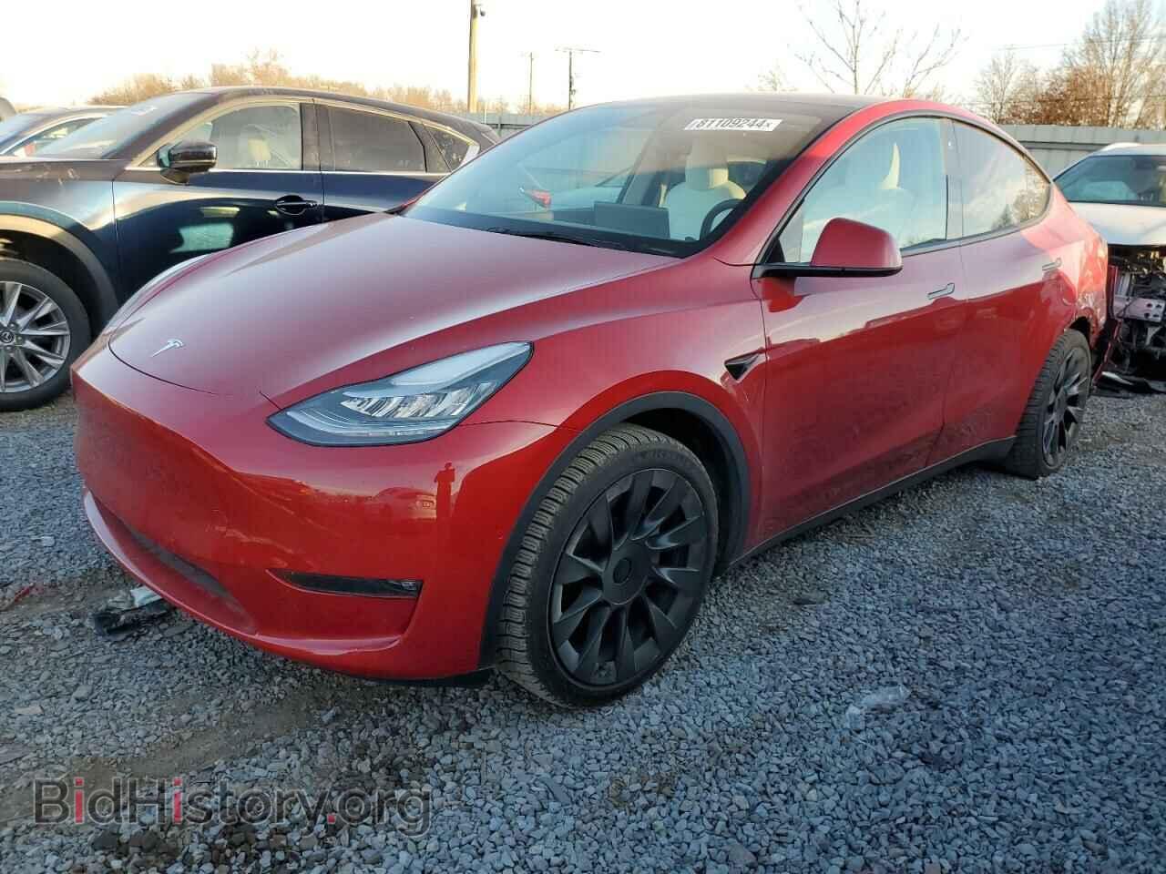 Photo 5YJYGAEEXMF136832 - TESLA MODEL Y 2021