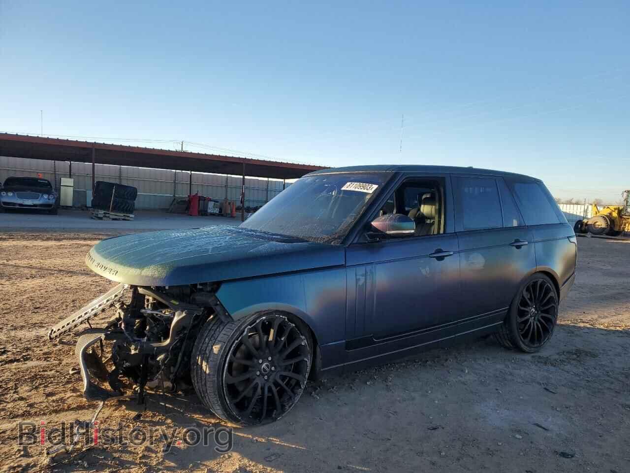 Фотография SALGS2FV8HA363443 - LAND ROVER RANGEROVER 2017