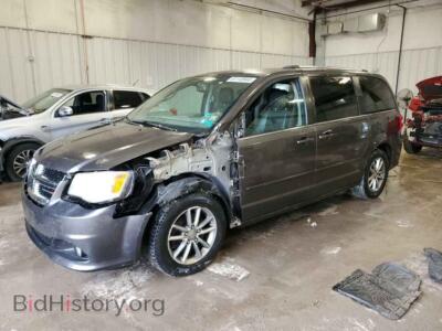 2015 Dodge CARAVAN SXT, gray — VIN 2C4RDGCG3FR688314, Copart