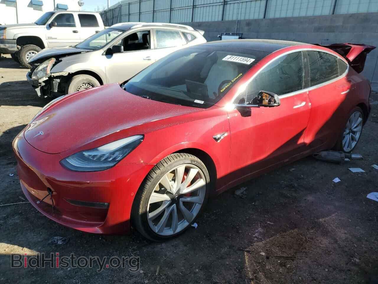 Фотография 5YJ3E1EB7KF454894 - TESLA MODEL 3 2019