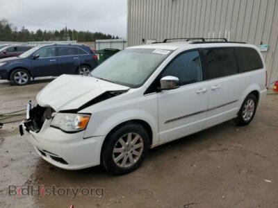 2011 Chrysler MINIVAN Touring L, white — VIN 2A4RR8DG4BR798864, Copart