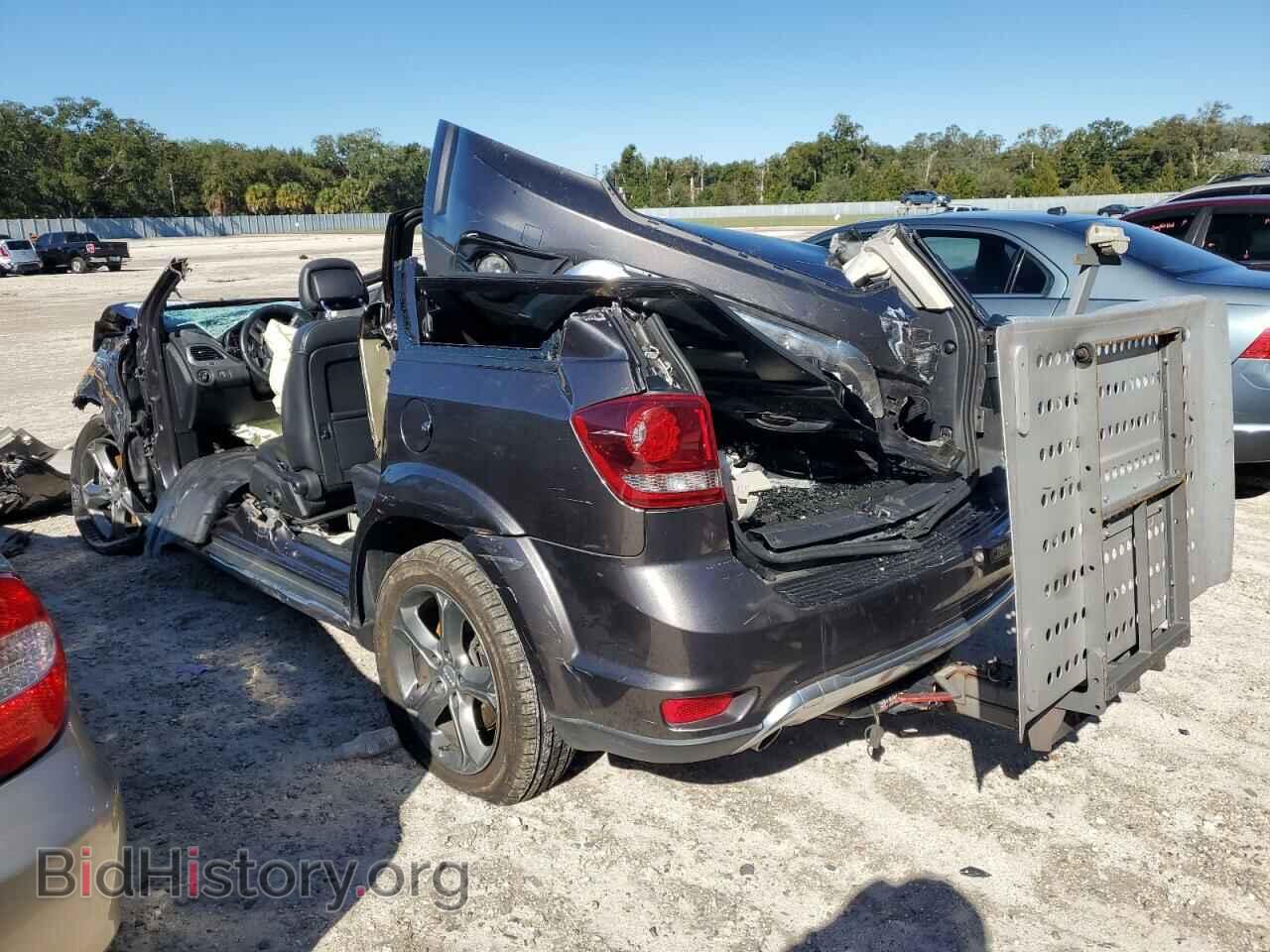 2017 DODGE JOURNEY - VIN: 3C4PDCGGXHT593873 - Фото 2
