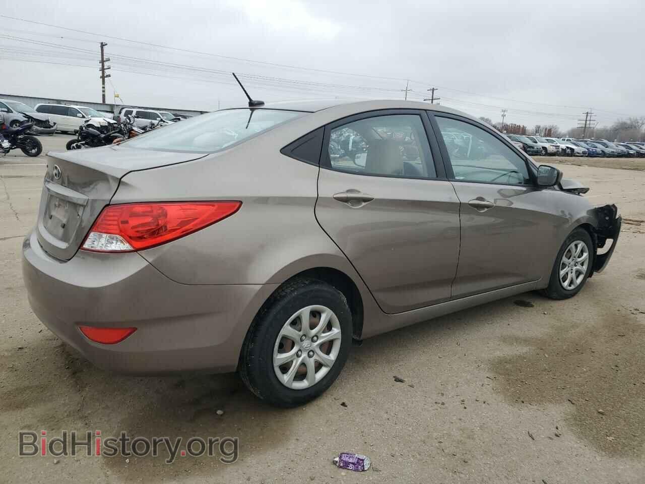 2014 HYUNDAI ACCENT - VIN: KMHCT4AE4EU689395 - Фото 3